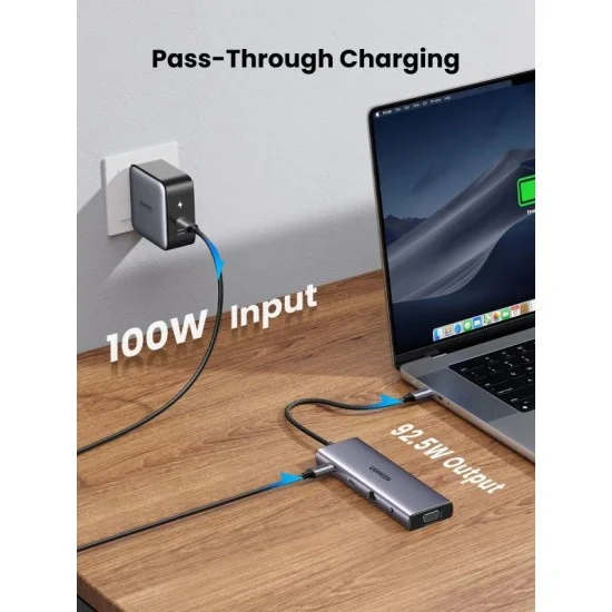 UGREEN USB-C Multifunction Adapter Grey